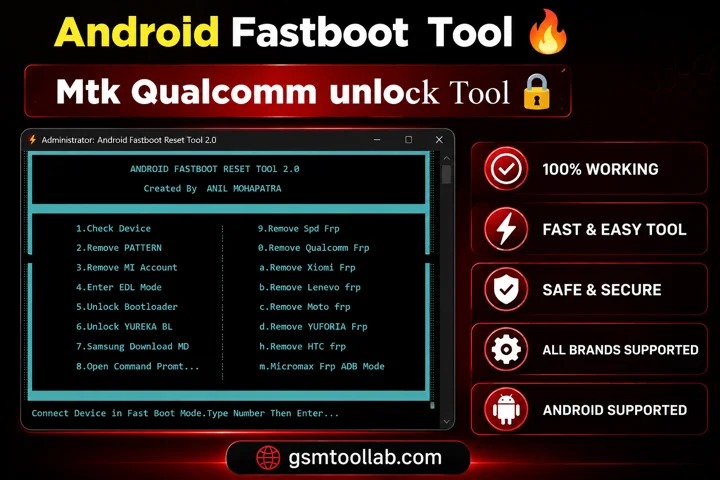 Android Fastboot Reset Tool