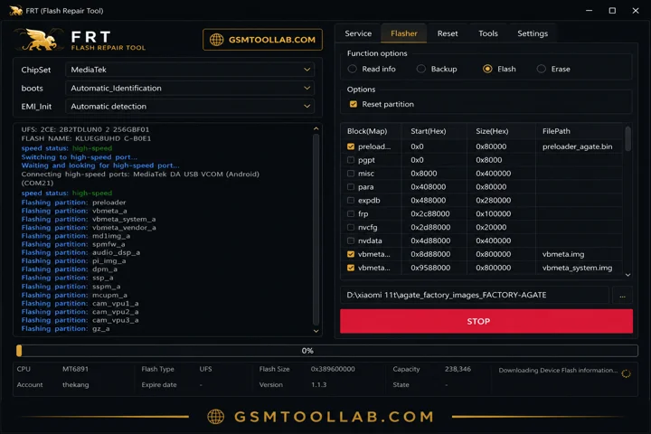 FRT Tool