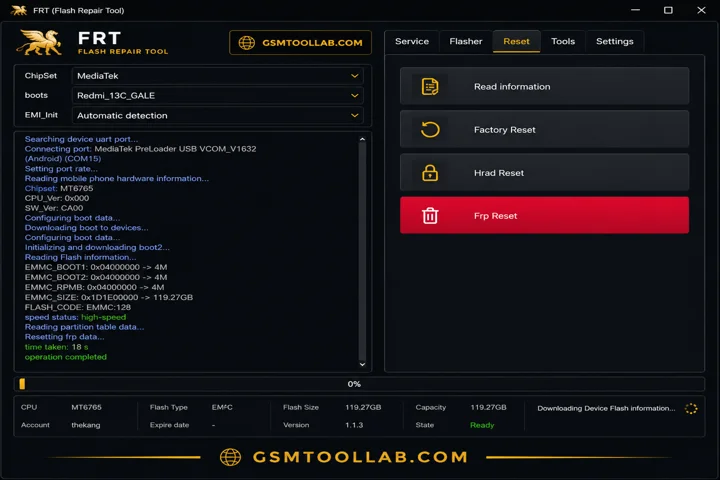 FRT Tool
