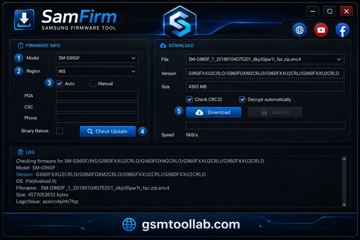 SamFirm Tool